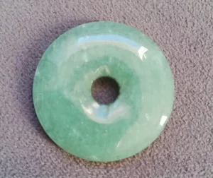 Donut Aventurine verte