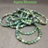 Bracelet Agate mousse