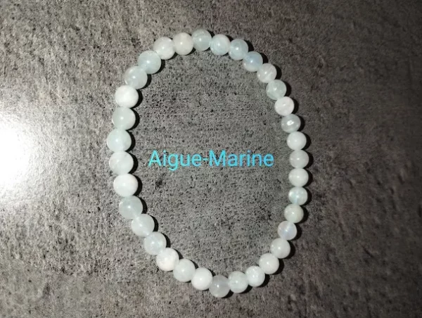 Bracelet en Aigue-Marine