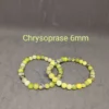 Bracelet chrysoprase citron