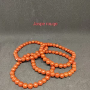 Bracelet jaspe rouge