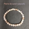 Bracelet pierre de soleil naturelle