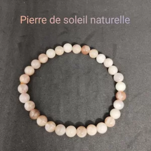 Bracelet pierre de soleil naturelle