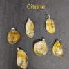 Pendentif en Citrine et argent