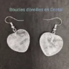 Boucles d'oreilles en cristal