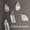 Pendentif en Cristal de roche et argent