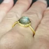 Bague en Labradorite