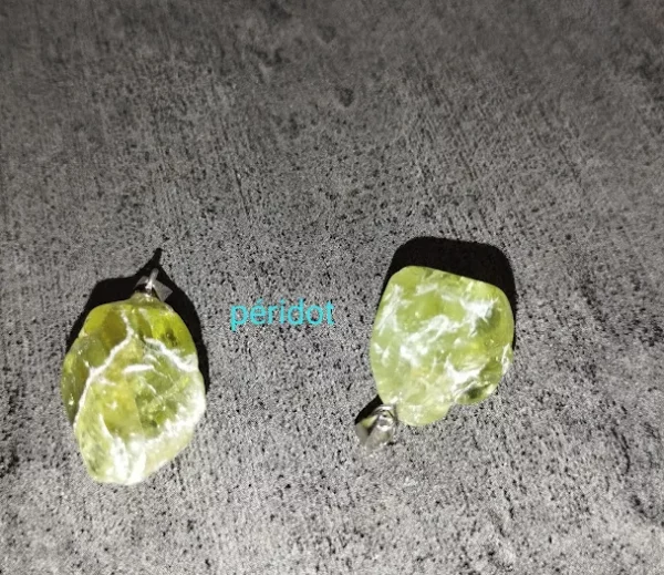 Pendentif en Péridot (Olivine)