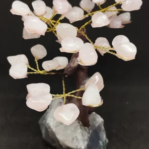 Arbre en Quartz rose