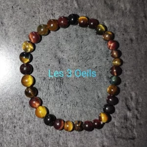 Bracelet des 3 oeils en 6mm