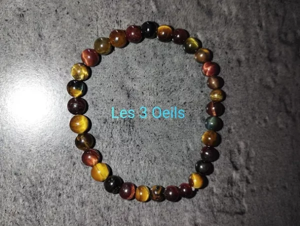 Bracelet des 3 oeils en 6mm