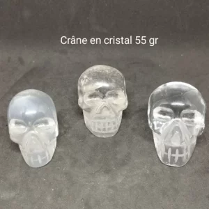 Crâne en cristal 55 gr