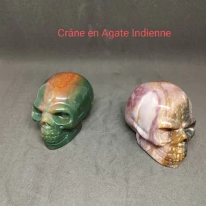 Crâne en Agate Indienne