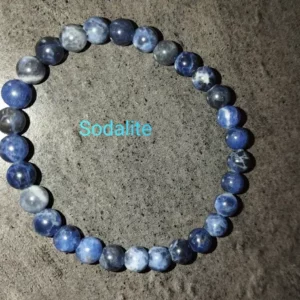 Bracelet en sodalite 6mm