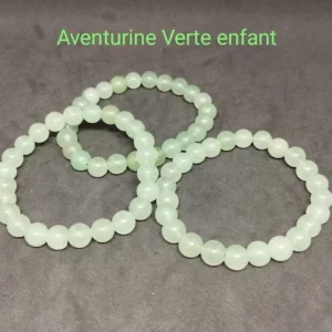 Bracelet enfant Aventurine verte