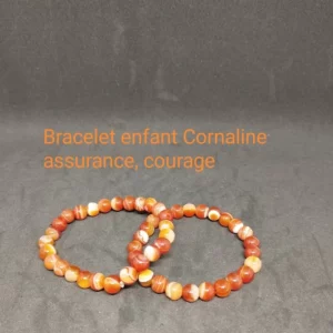 Bracelet cornaline enfant