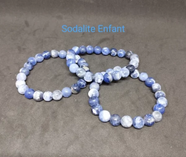 Bracelet sodalite enfant