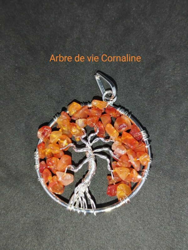 Arbre de vie en Cornaline