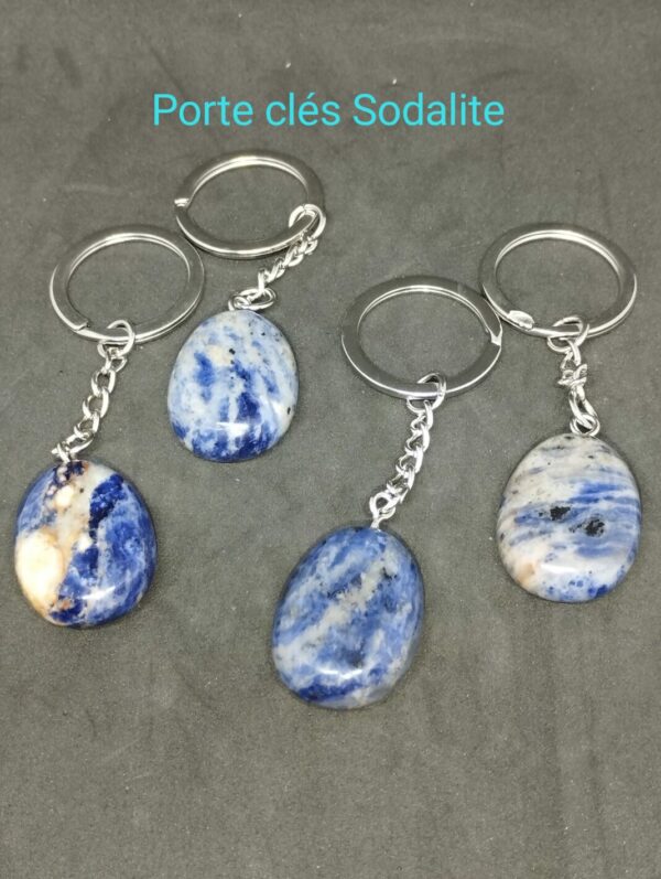 porte clés en Sodalite